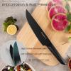 imageAstercook Chef Knife 8 Inch Pro Kitchen Knife Dishwasher Safe High Carbon German Stainless Steel Chefs Knives with Ergonomic Handle Elegant Black