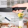 imageAstercook Chef Knife 8 Inch Pro Kitchen Knife Dishwasher Safe High Carbon German Stainless Steel Chefs Knives with Ergonomic Handle Elegant Black