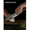 imageAstercook Chef Knife 8 Inch Professional Kitchen Chef Knife German High Carbon Stainless Steel Ultra Sharp Knife Chefs Knives with Ergonomic Handle and Gift BoxWood Handle1
