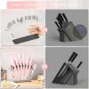 imageAstercook Kitchen Knife Set with Block and Sharpener 22 Piece German High Carbon Stainless Steel Knives Sharp Blade Dishwasher Safe Knife Set with Antislip Ergonomic Handle Crystal PinkCrystal Pink 22 pcs