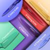 imageAstercook Knife Set 12 Pcs ColorCoded Kitchen Knives Set 6 Color AntiRust Coating Stainless Steel Chef Knife Sets with 6 Blade Guards Dishwasher Safe12PCSMULTICOLOR