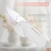 imageAstercook Knife Set Kitchen Knives Set with Block and Sharpener Ceramic Coating 15 Pcs German Stainless Steel Knives Sharp Blade Dishwasher Safe Knife Block Set with Ergonomic Handle Crystal PinkBright White