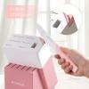 imageAstercook Knife Set Kitchen Knives Set with Block and Sharpener Ceramic Coating 15 Pcs German Stainless Steel Knives Sharp Blade Dishwasher Safe Knife Block Set with Ergonomic Handle Crystal PinkCrystal Pink
