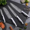 imageKnife Set 15 Pieces Kitchen Knife Set with Built in Sharpener Block German Stainless Steel Knife Block Set21 Pcs